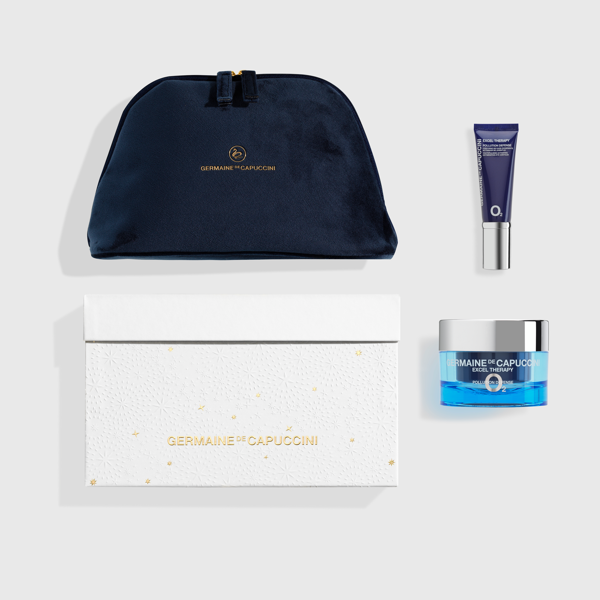 Golden Hours Excel Therapy Set / Cream + Eye Contour